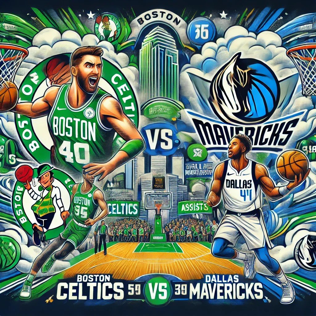 boston celtics vs dallas mavericks match player stats